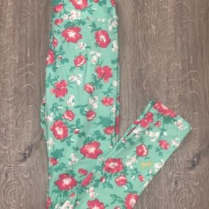 LuLaRoe Floral Leggings